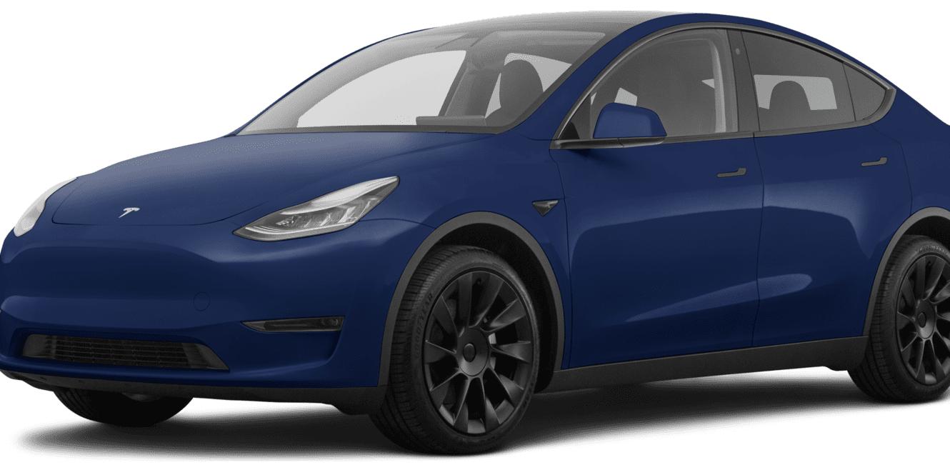 TESLA MODEL Y 2021 5YJYGDEEXMF189192 image